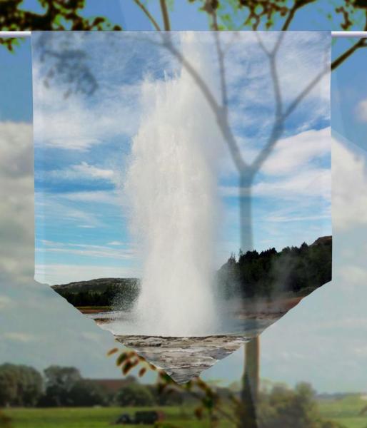 Geysir, Scheibenhänger spitz